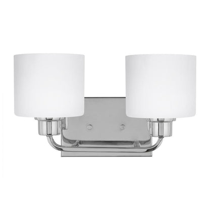 Generation Lighting Canfield Two Light Wall / Bath Chrome