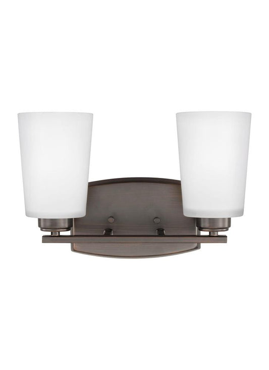 Generation Lighting Franport Two Light Wall / Bath Bronze