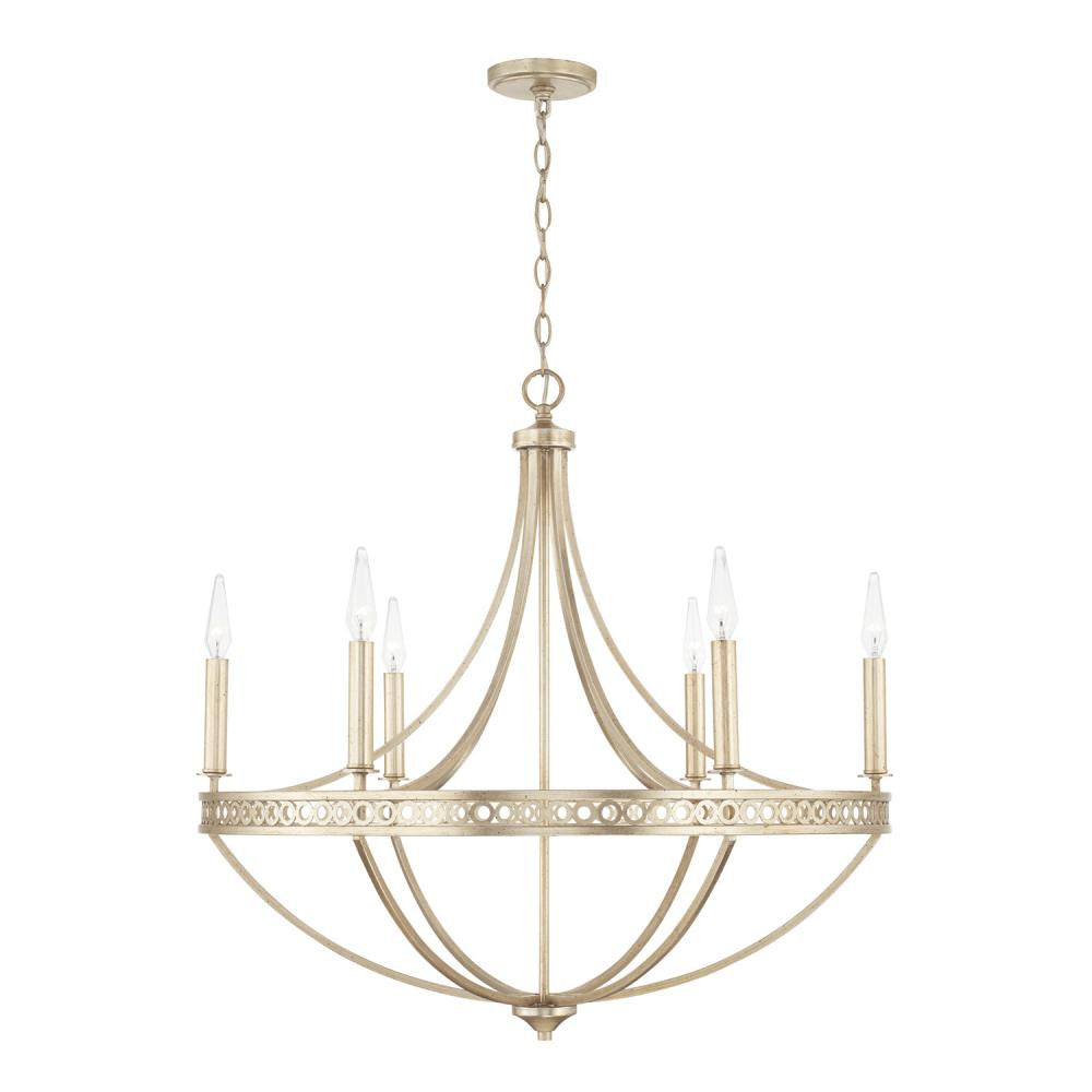 Capital Isabella Chandelier Winter Gold