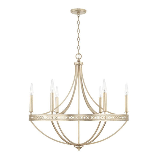 Capital Isabella Chandelier Winter Gold