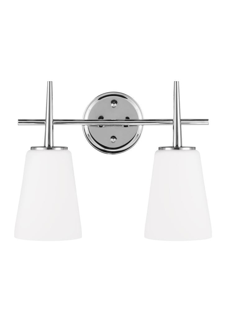 Generation Lighting Driscoll Two Light Wall / Bath Chrome