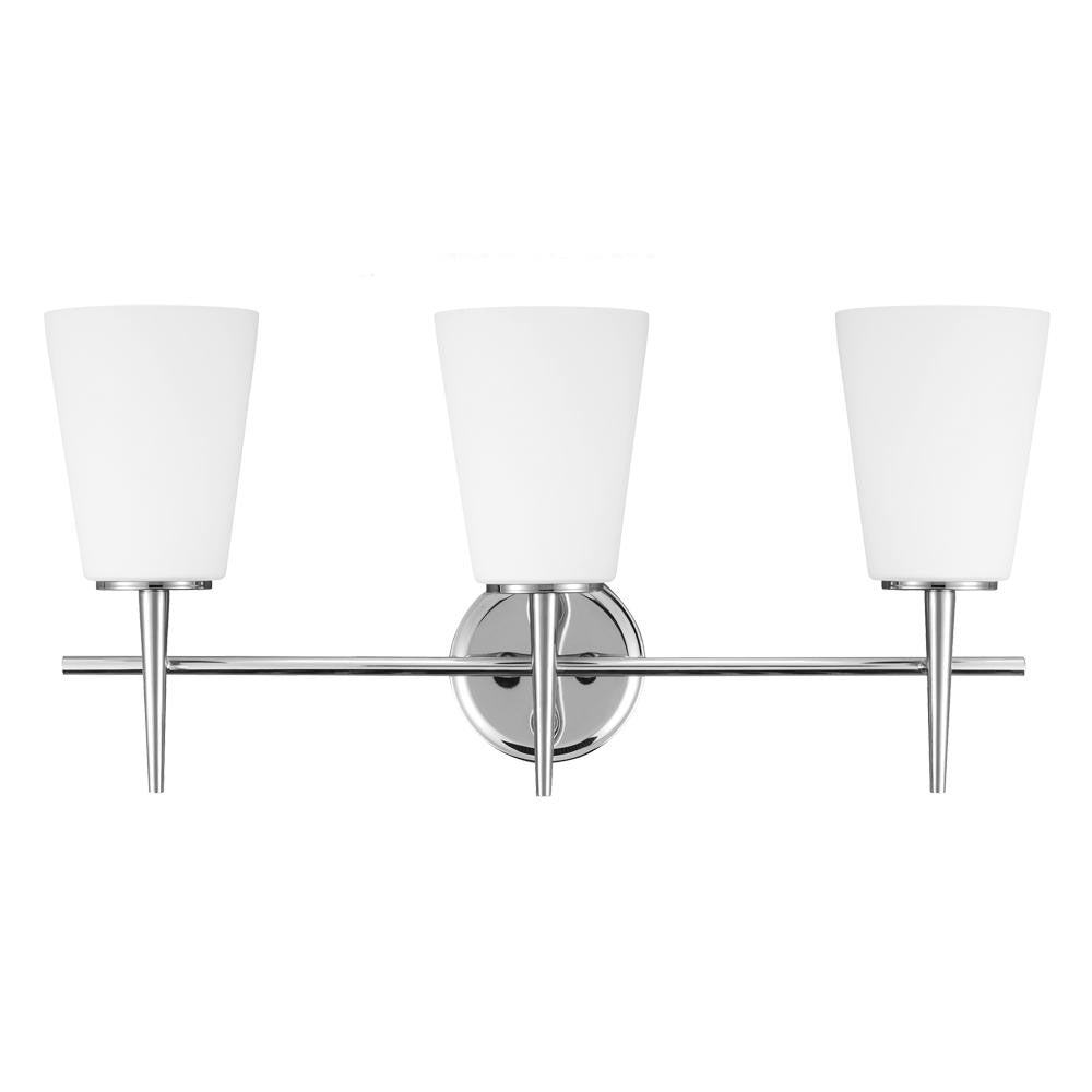 Generation Lighting Driscoll Three Light Wall / Bath Chrome