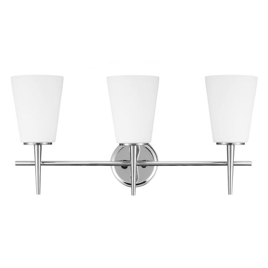 Generation Lighting Driscoll Three Light Wall / Bath Chrome
