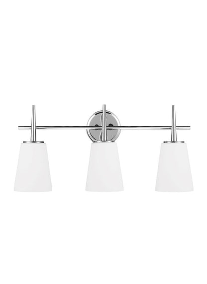 Generation Lighting Driscoll Three Light Wall / Bath Chrome