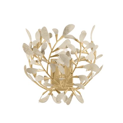 Hudson Valley Maybrook Wall Sconce Vintage Gold Leaf