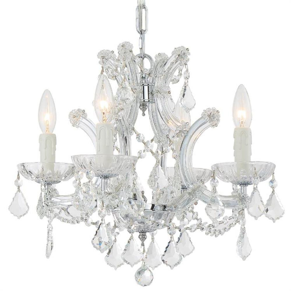 Crystorama Maria Theresa Mini Chandelier Gold