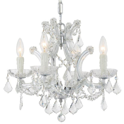 Crystorama Maria Theresa Mini Chandelier Gold