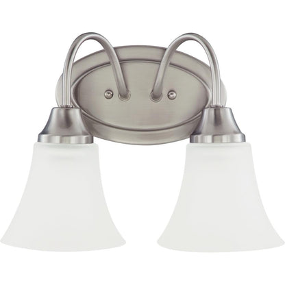 Generation Lighting Holman Two Light Wall / Bath Brushed Nickel