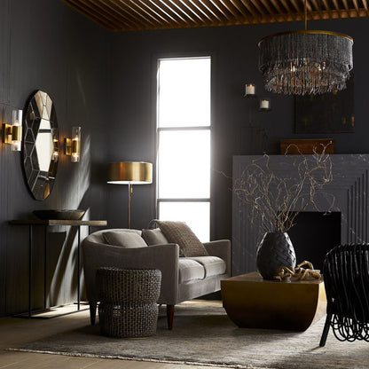 Arteriors Home Baja Chandelier Dark Gray Wash lifestyle