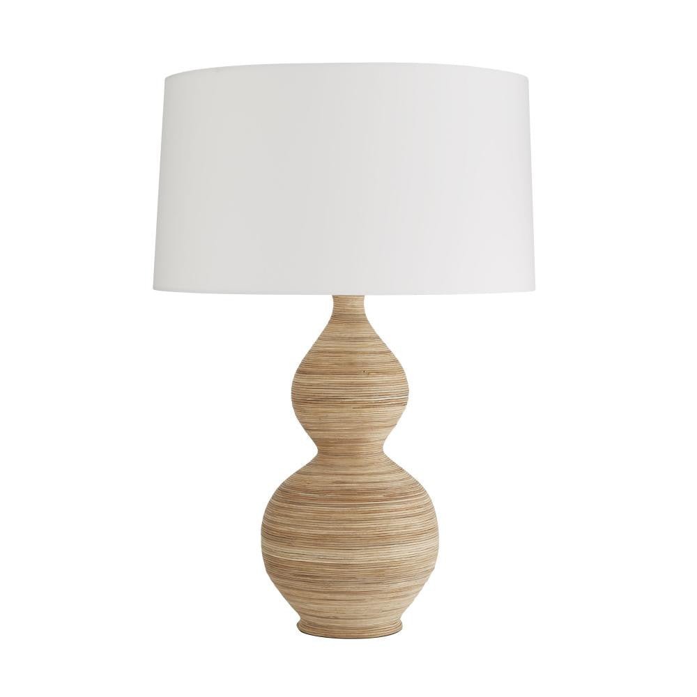 Arteriors Home Donna Table Lamp Natural, Brown