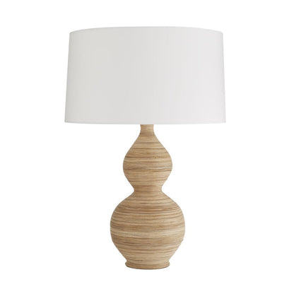 Arteriors Home Donna Table Lamp Natural, Brown