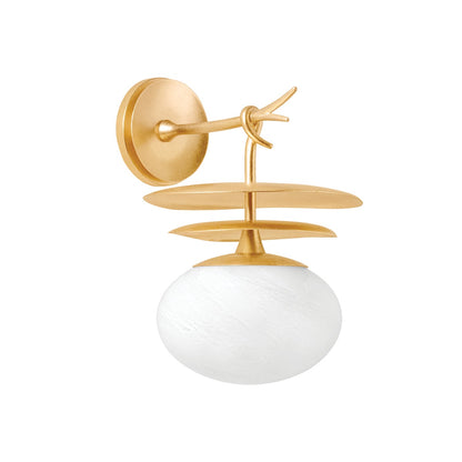 Corbett Ceylon Wall Sconce Vintage Gold Leaf