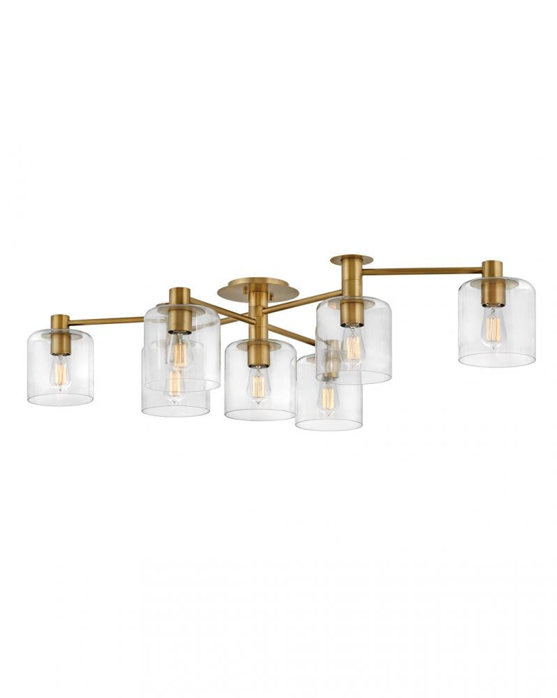 Axel Foyer Hall Semi-Flush Mount, Hinkley 4513HB