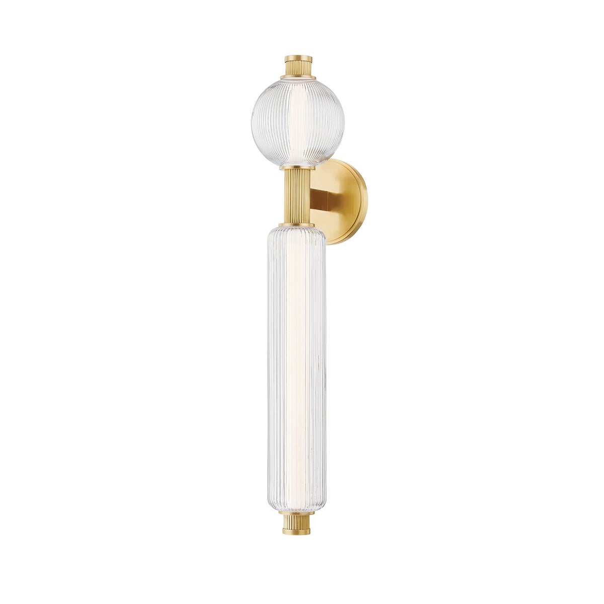 Corbett Atom Wall Sconce Vintage Brass