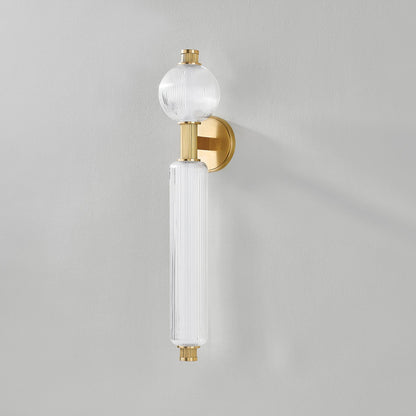 Corbett Atom Wall Sconce Vintage Brass Detail 1