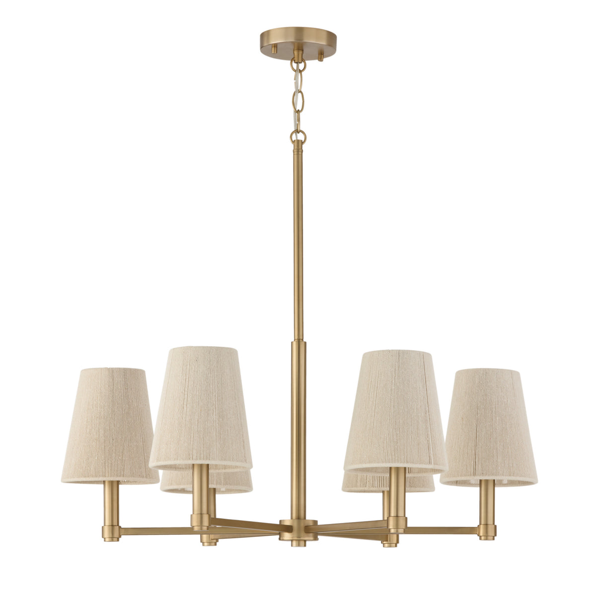 Capital Mira Medium Chandelier in Matte Brass