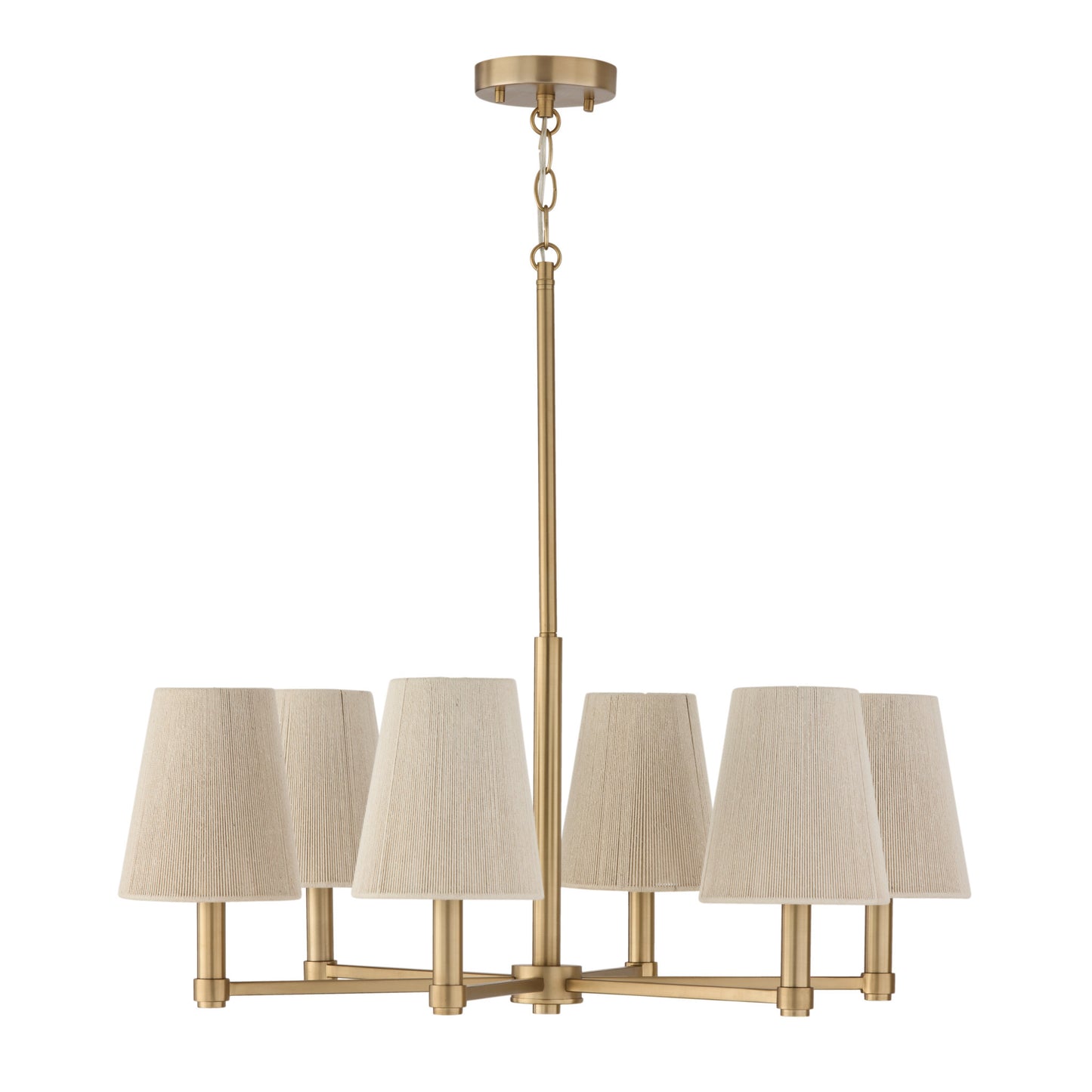 Capital Mira Medium Chandelier in Matte Brass