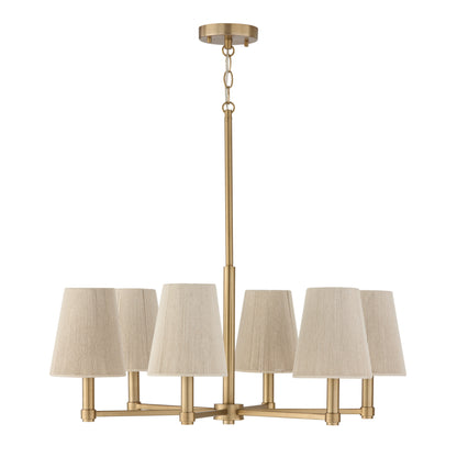 Capital Mira Medium Chandelier in Matte Brass