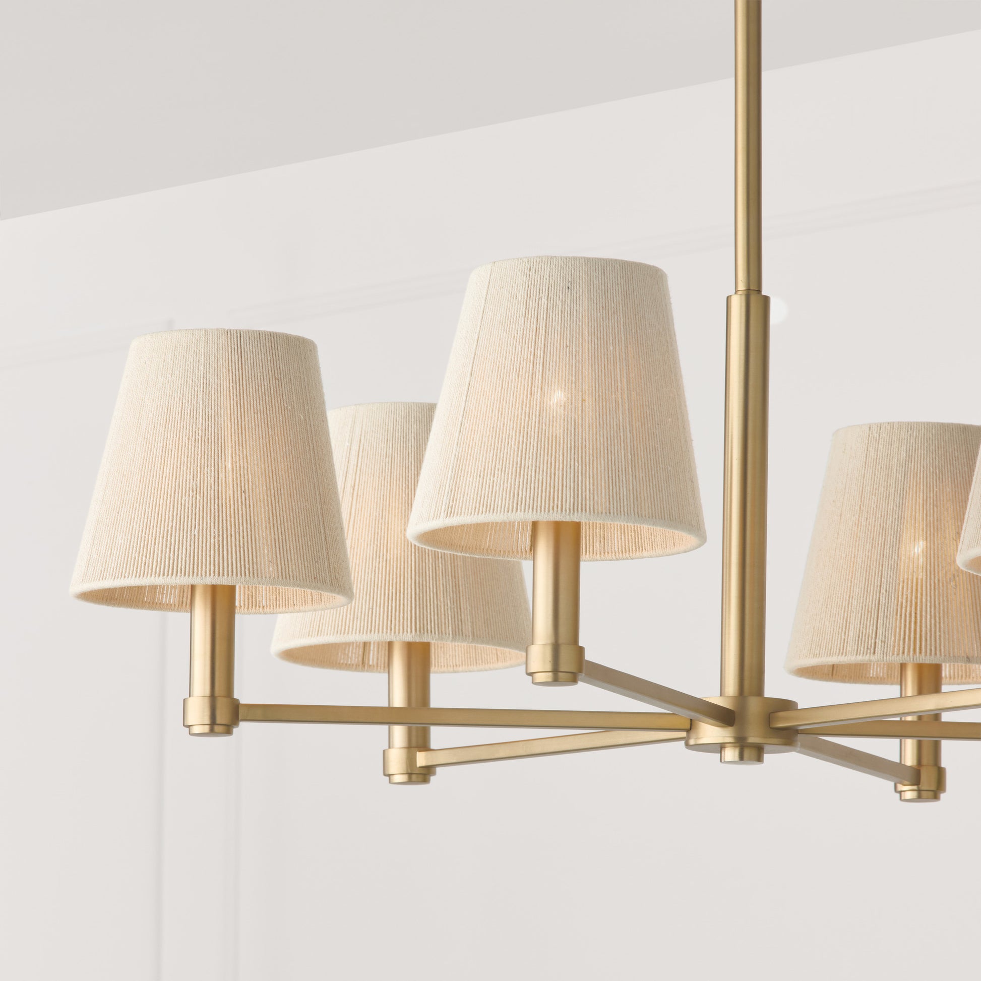 Capital Mira Medium Chandelier in Matte Brass