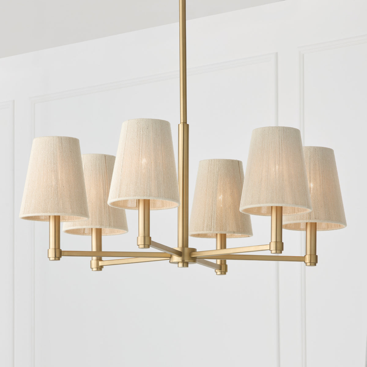 Capital Mira Medium Chandelier in Matte Brass