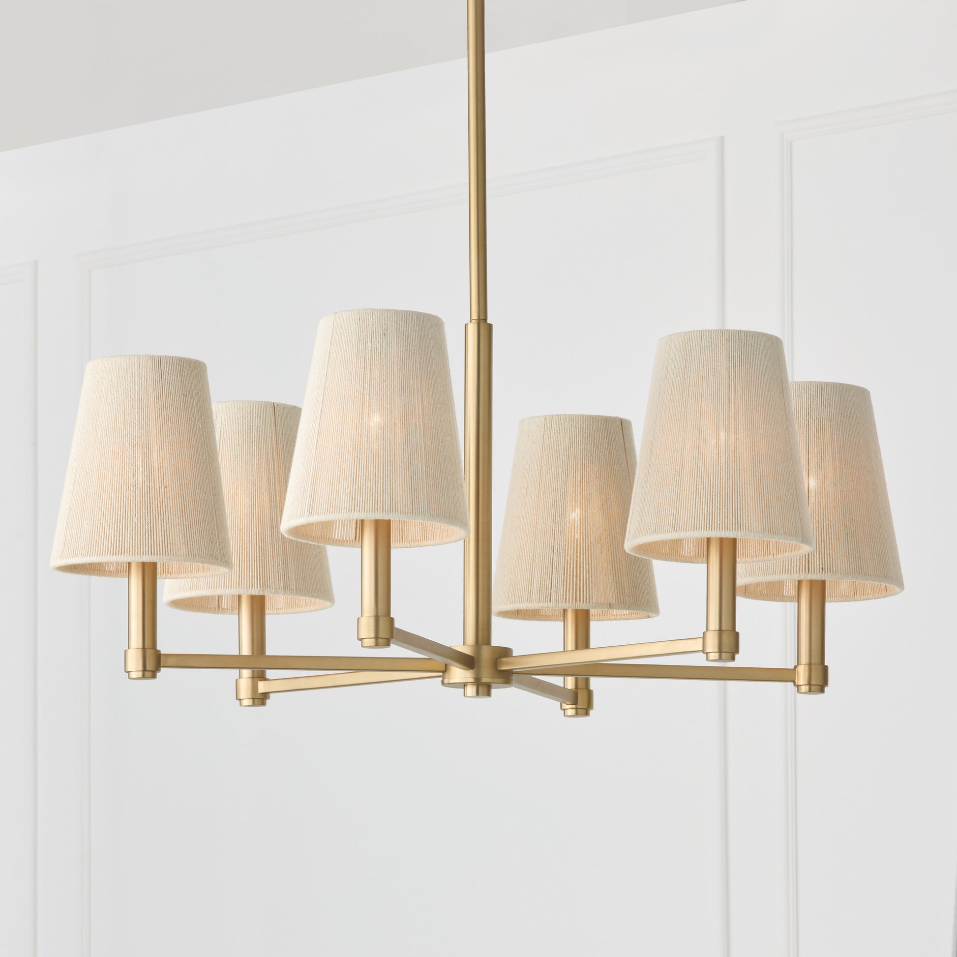 Capital Mira Medium Chandelier in Matte Brass