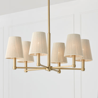 Capital Mira Medium Chandelier in Matte Brass