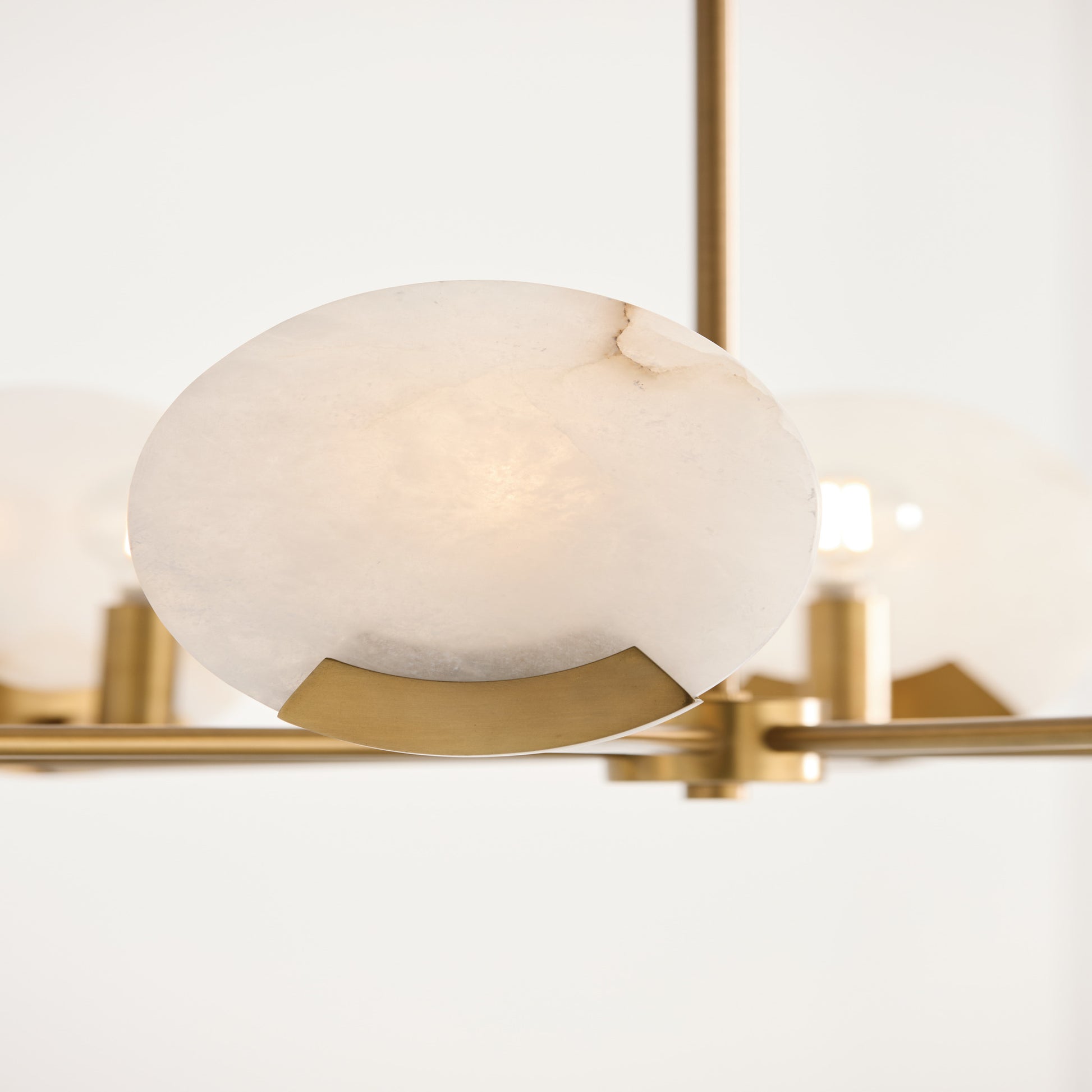 Capital Oriya Small Chandelier in Aged Brass
