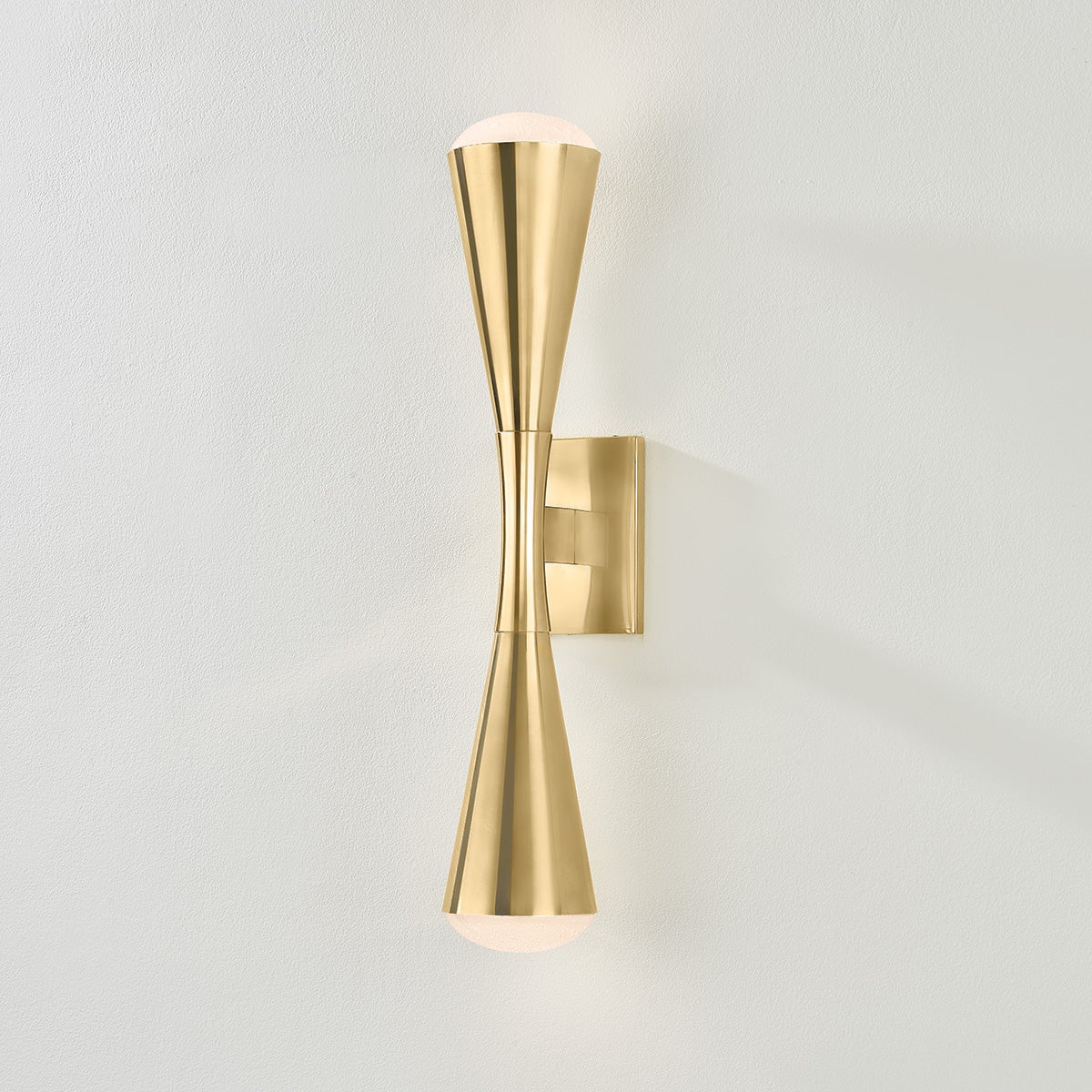 Corbett Barcelona Wall Sconce Vintage Brass Detail 1
