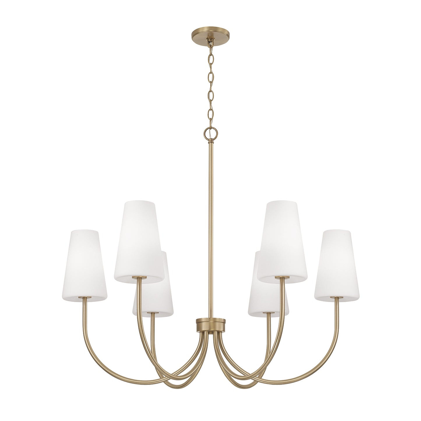 Capital Averitt Medium Chandelier - Aged Brass