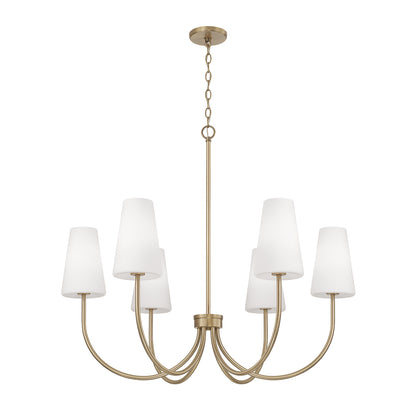 Capital Averitt Medium Chandelier - Aged Brass