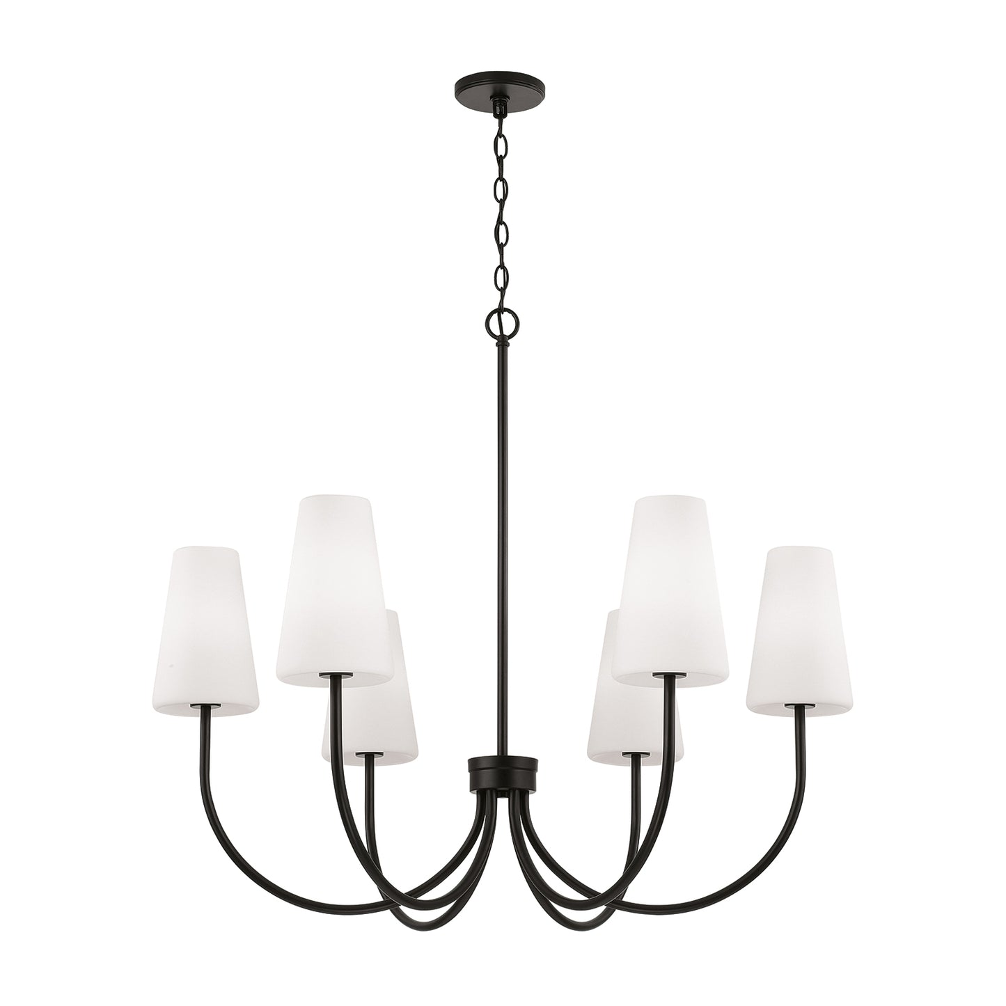 Capital Averitt Medium Chandelier - Matte Black