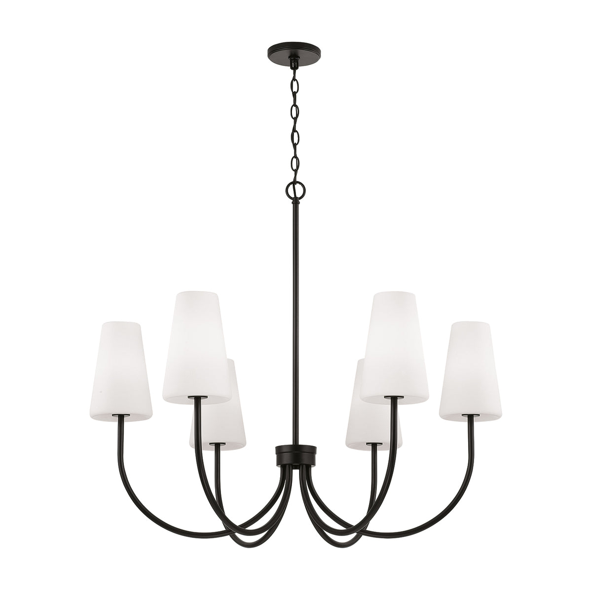 Capital Averitt Medium Chandelier - Matte Black