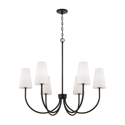 Capital Averitt Medium Chandelier - Matte Black