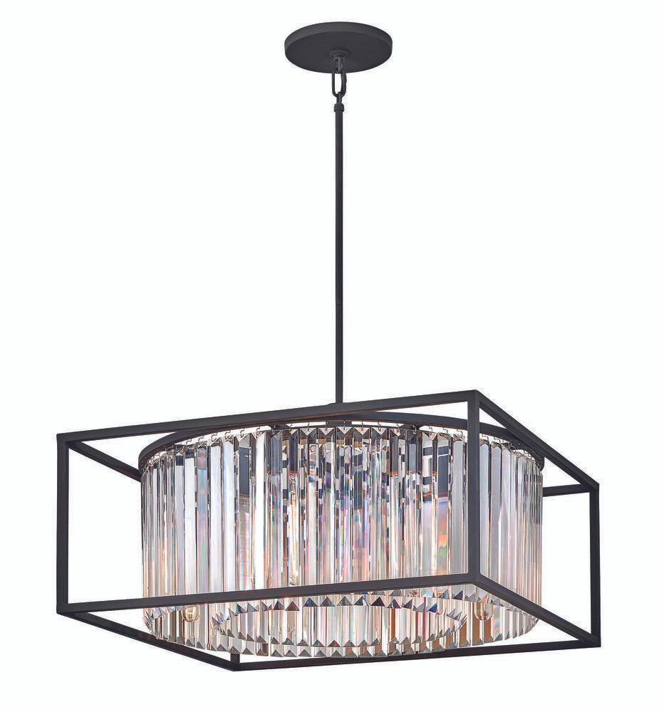 Hinkley Giada Chandelier Black, Steel