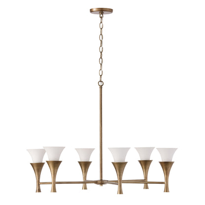 Capital Nola Medium Chandelier in Mystic Luster