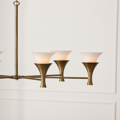 Capital Nola Medium Chandelier in Mystic Luster