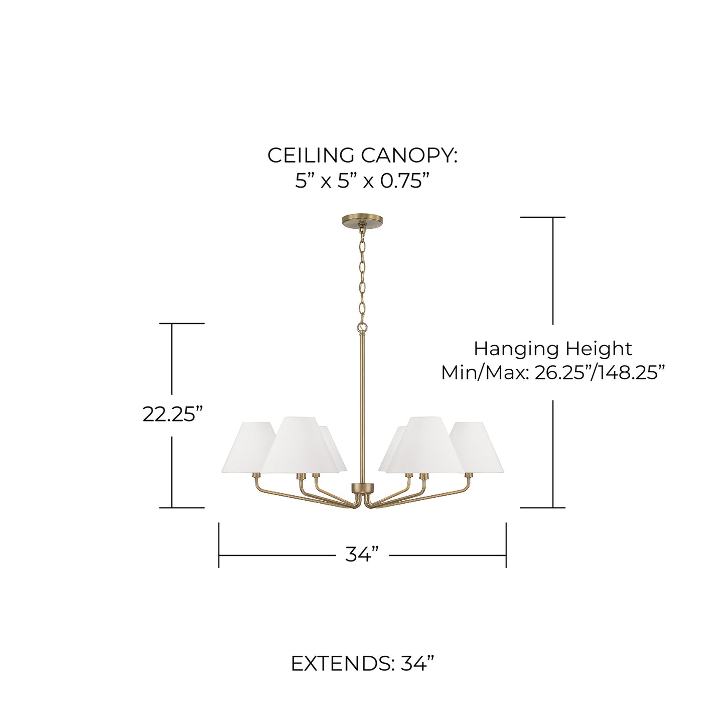 Chadwick Medium Chandelier