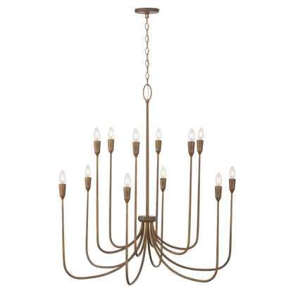 Capital Marley Grand Chandelier in Mystic Bronze
