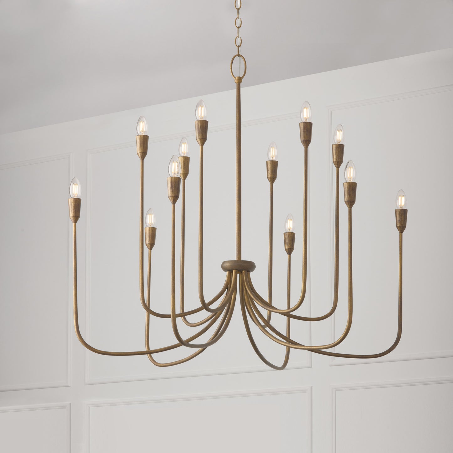 Capital Marley Grand Chandelier in Mystic Bronze