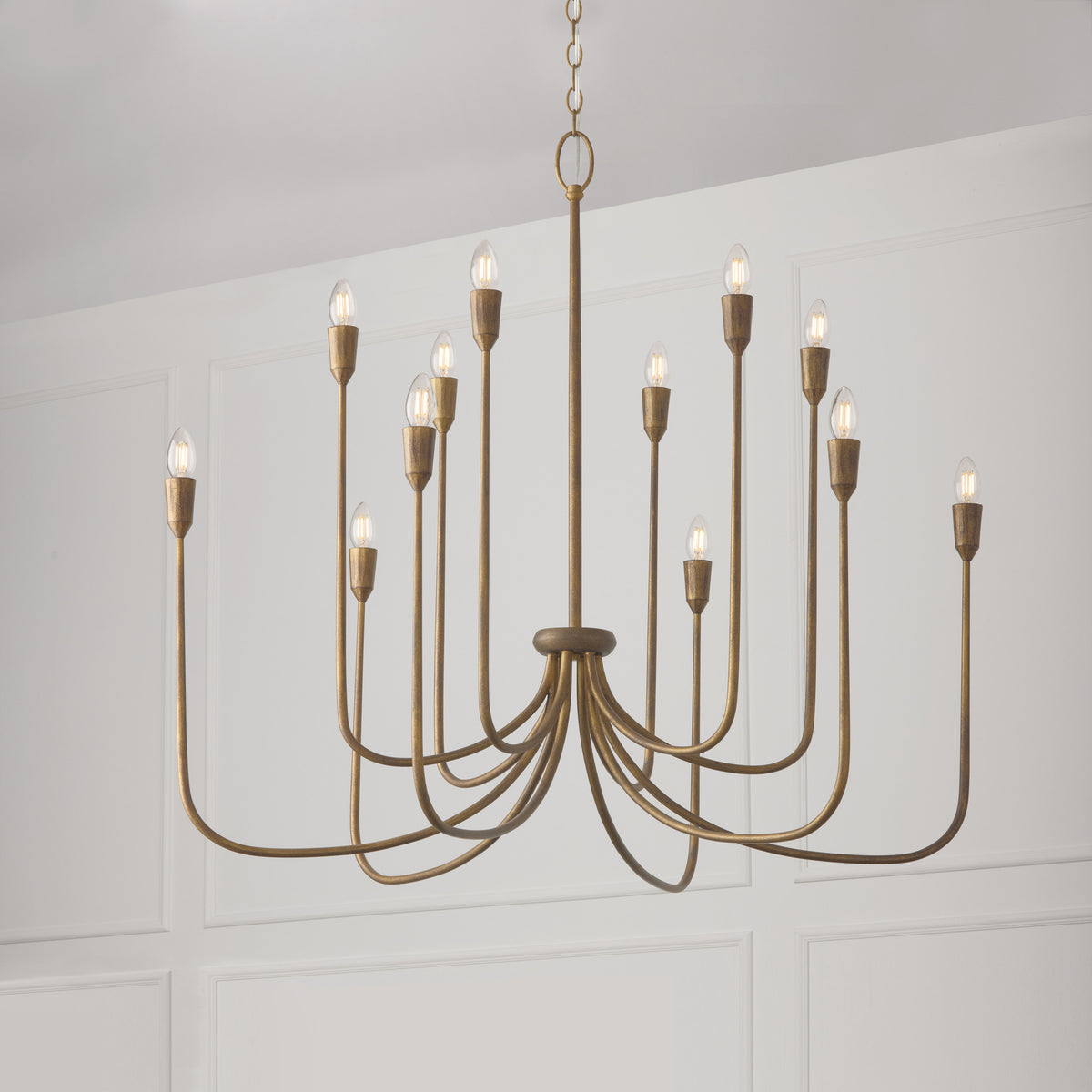 Capital Marley Grand Chandelier in Mystic Bronze
