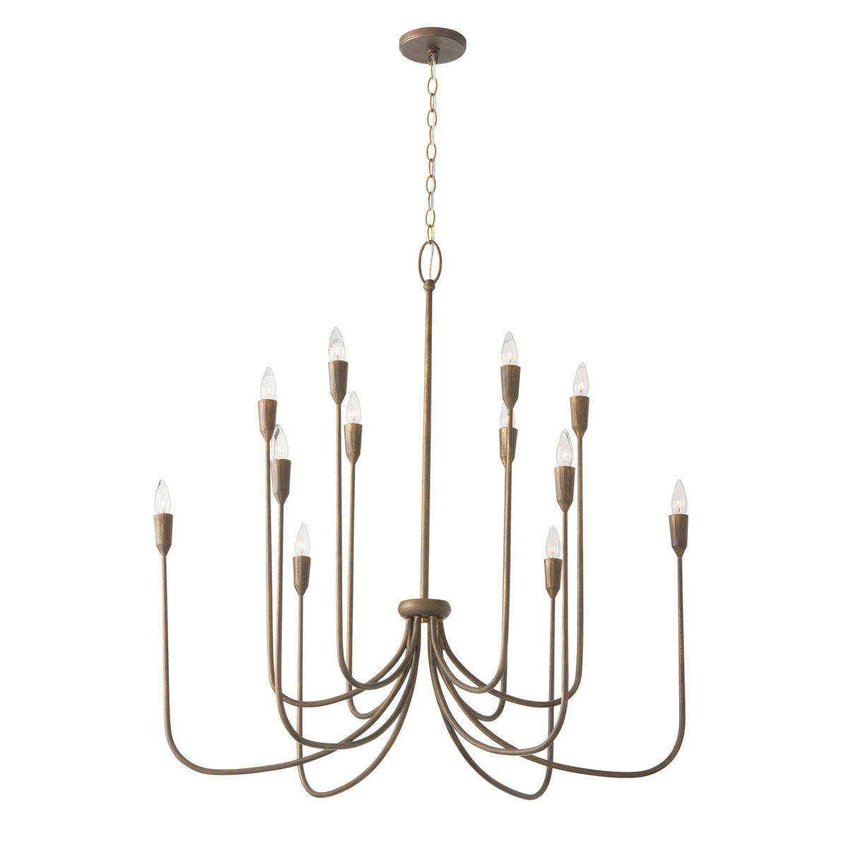 Capital Marley Grand Chandelier in Mystic Bronze