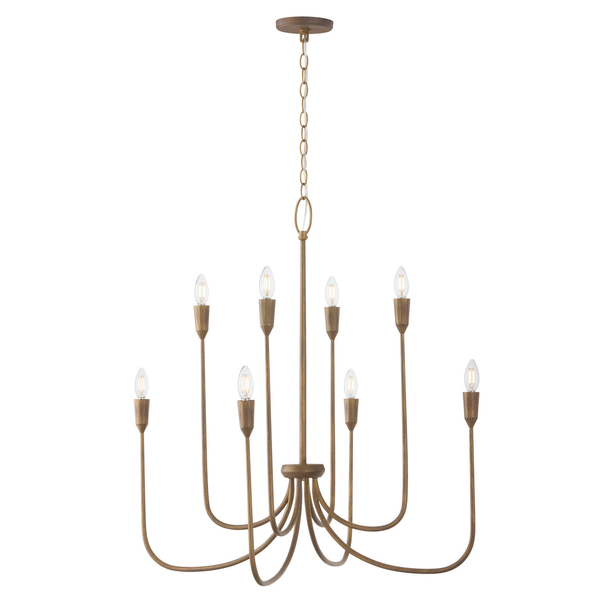 Capital Marley Large Chandelier in Mystic Bronze