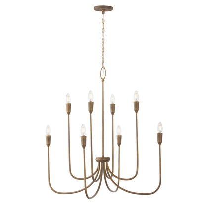 Capital Marley Large Chandelier in Mystic Bronze