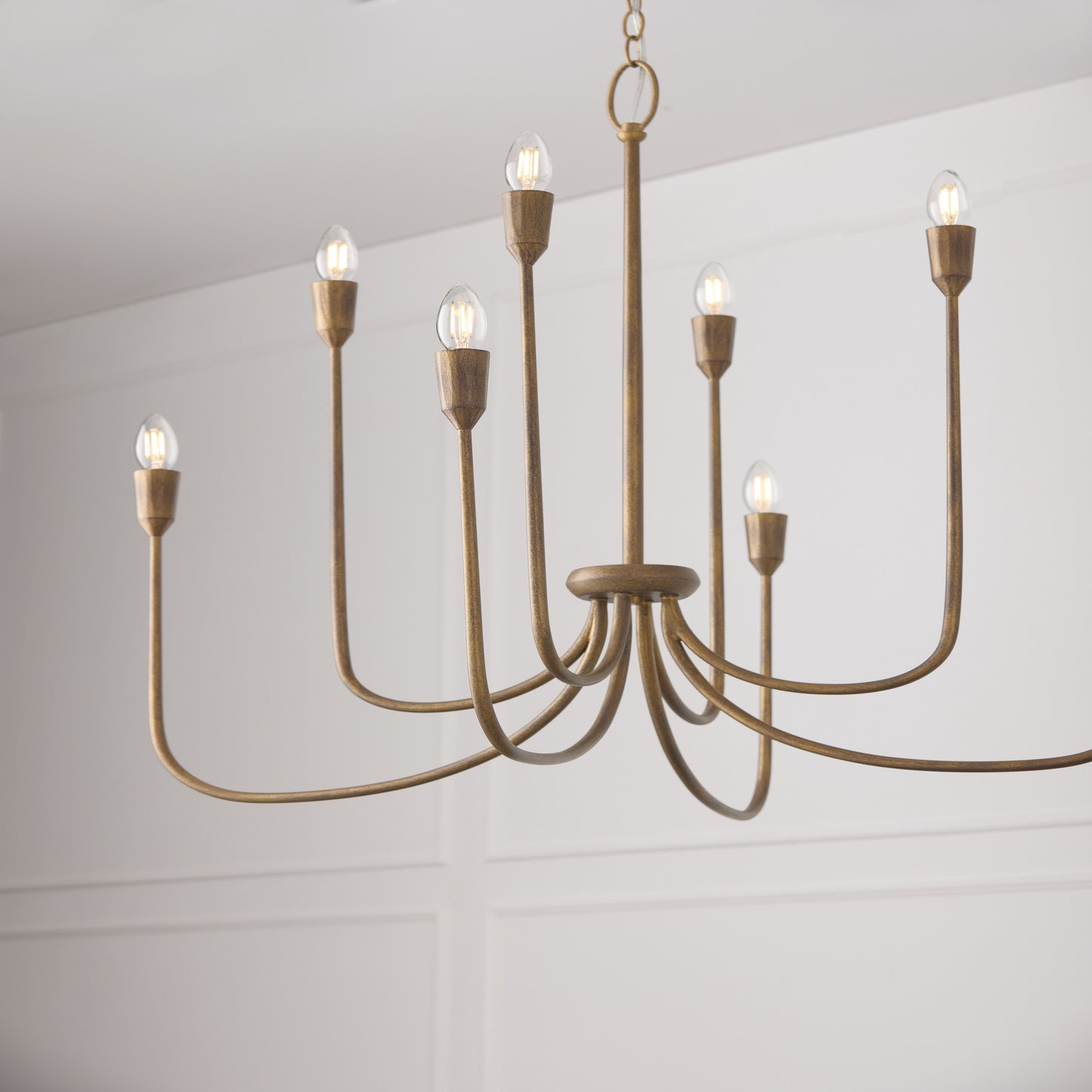 Capital Marley Large Chandelier in Mystic Bronze