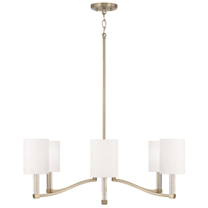 Capital Ingrid Large Chandelier in Matte Brass