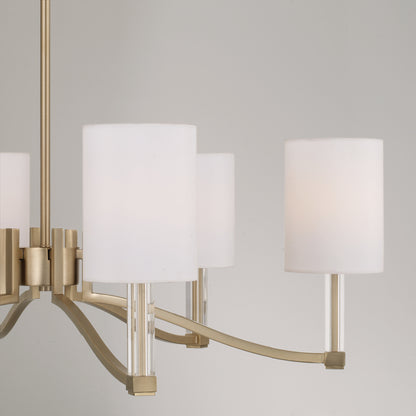 Capital Ingrid Large Chandelier in Matte Brass