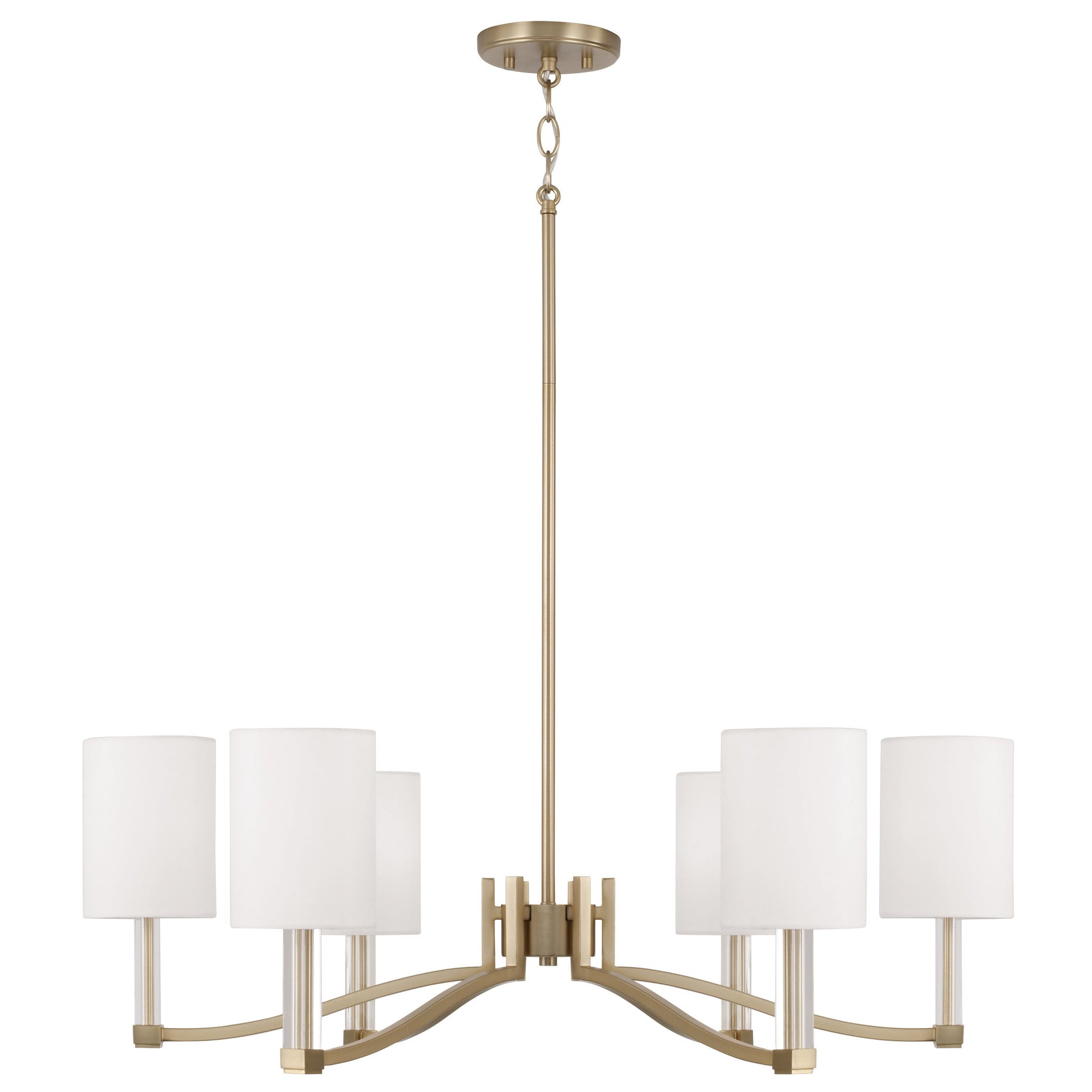 Capital Ingrid Large Chandelier in Matte Brass
