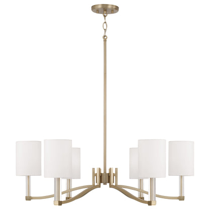 Capital Ingrid Large Chandelier in Matte Brass