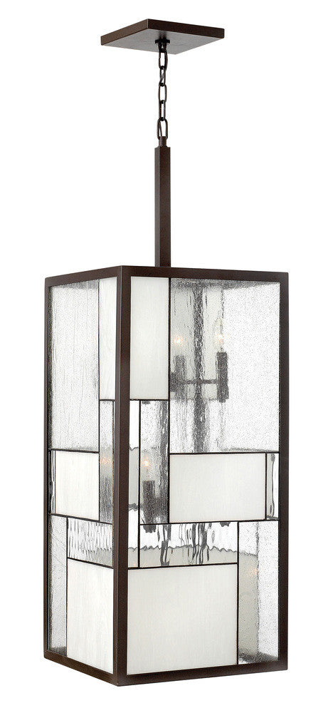 Hinkley Mondrian Open Frame Pendant Buckeye Bronze