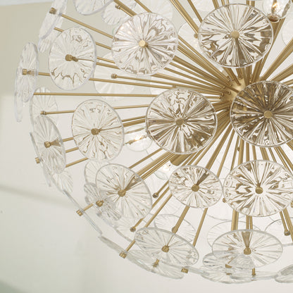 Capital Emelie Chandelier in Matte Brass